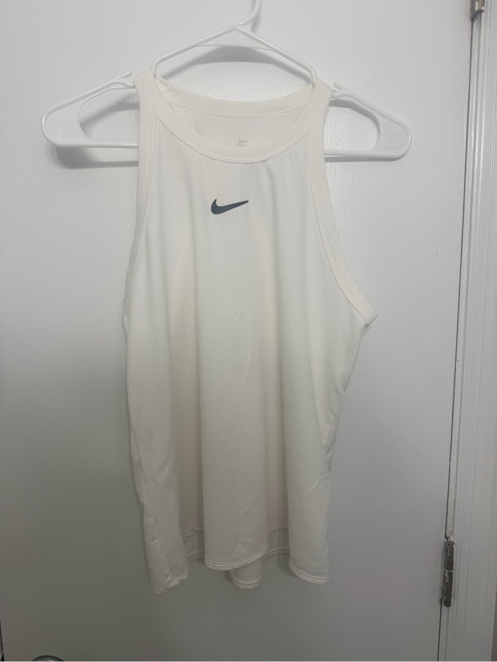Nike Mesh Tank Top with Black Swoosh
